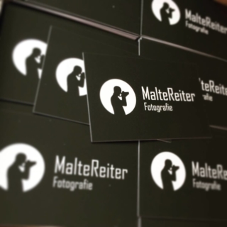 Visitenkarten für Fotograf Malte Reiter aus Wuppertal